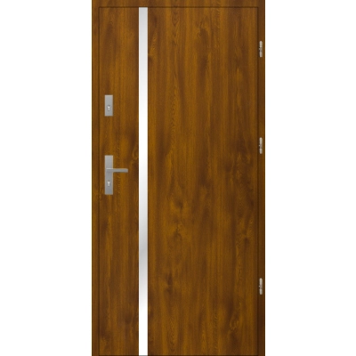 Drzwi A21 INOX Złoty Dąb 55 mm